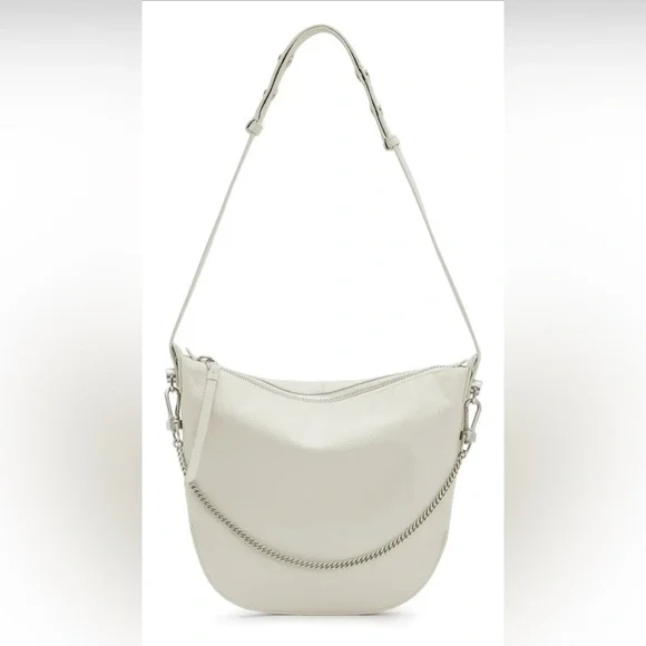 All Saints Leather Shoulder/Crossbody Bag - Picture 6 of 7